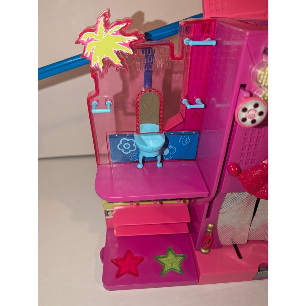 Polly Pocket Polly World Rockin' Theme Park Playset Lights Sounds Near Complete - Picture 5 of 9